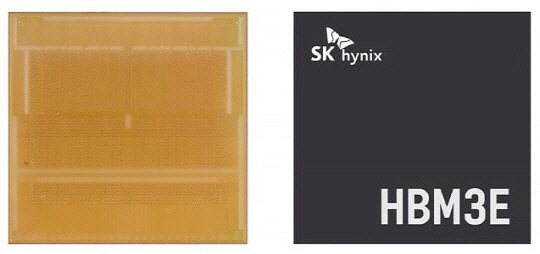 SK하이닉스 5세대 고대역폭메모리 HBM3E. <SK하이닉스 제공>